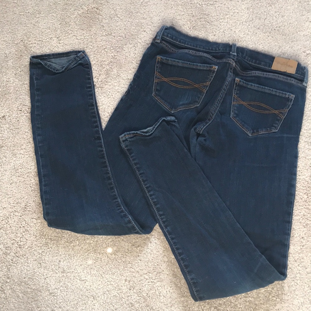 LIKE NEW ABERCROMBIE Kids Skinny Jeans Size 14
